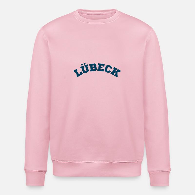 Lübeck - Stanley/Stella Unisex Bio-Sweatshirt ROLLER - Hellrosa