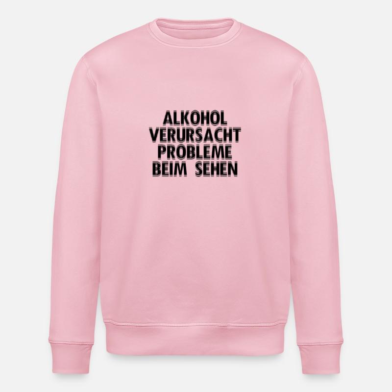 Alkohol - Stanley/Stella Unisex Bio-Sweatshirt ROLLER - Hellrosa
