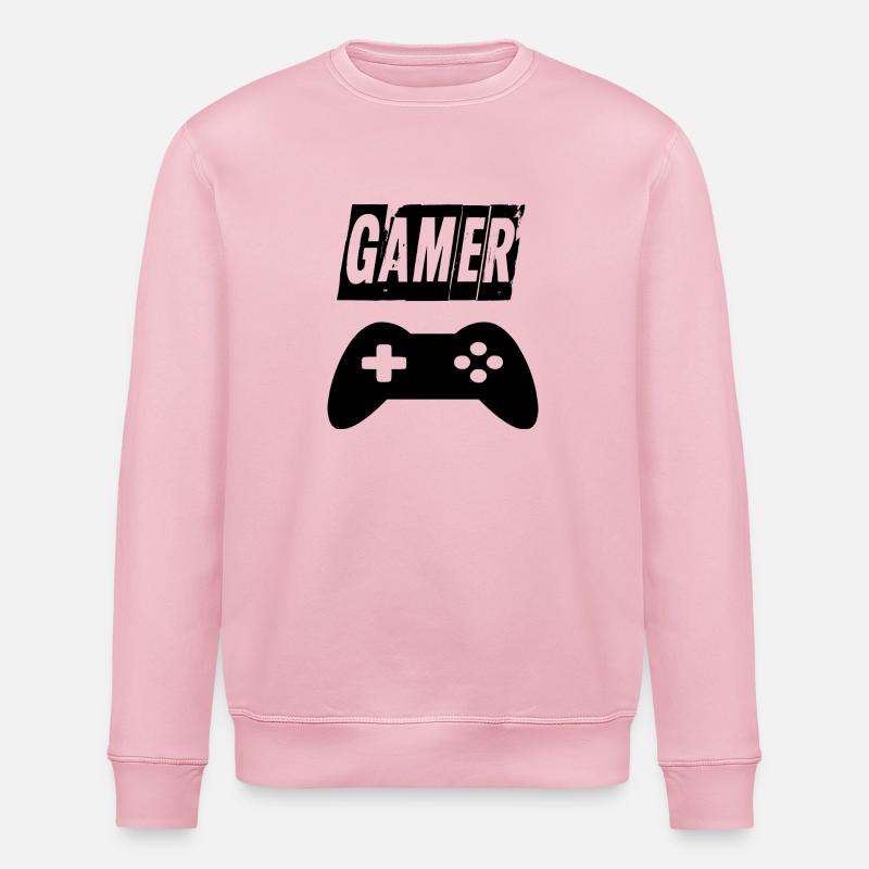 Spieler - Stanley/Stella Unisex Bio-Sweatshirt ROLLER - Hellrosa