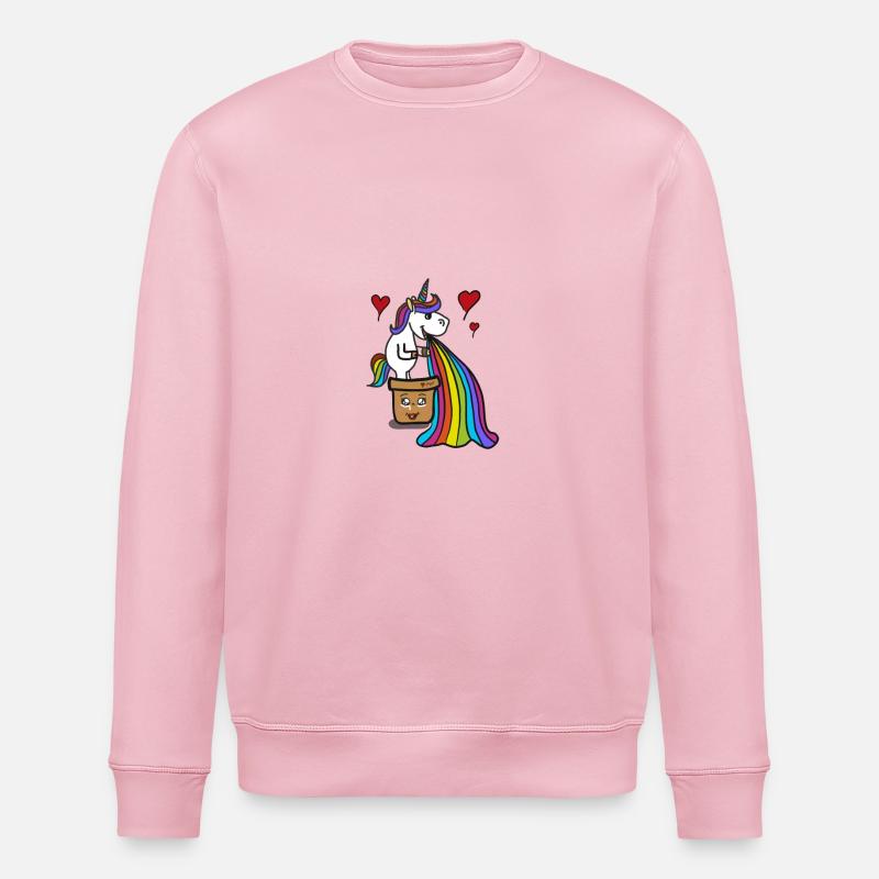 Mr. Cacaful - Stanley/Stella Unisex Bio-Sweatshirt ROLLER - Hellrosa