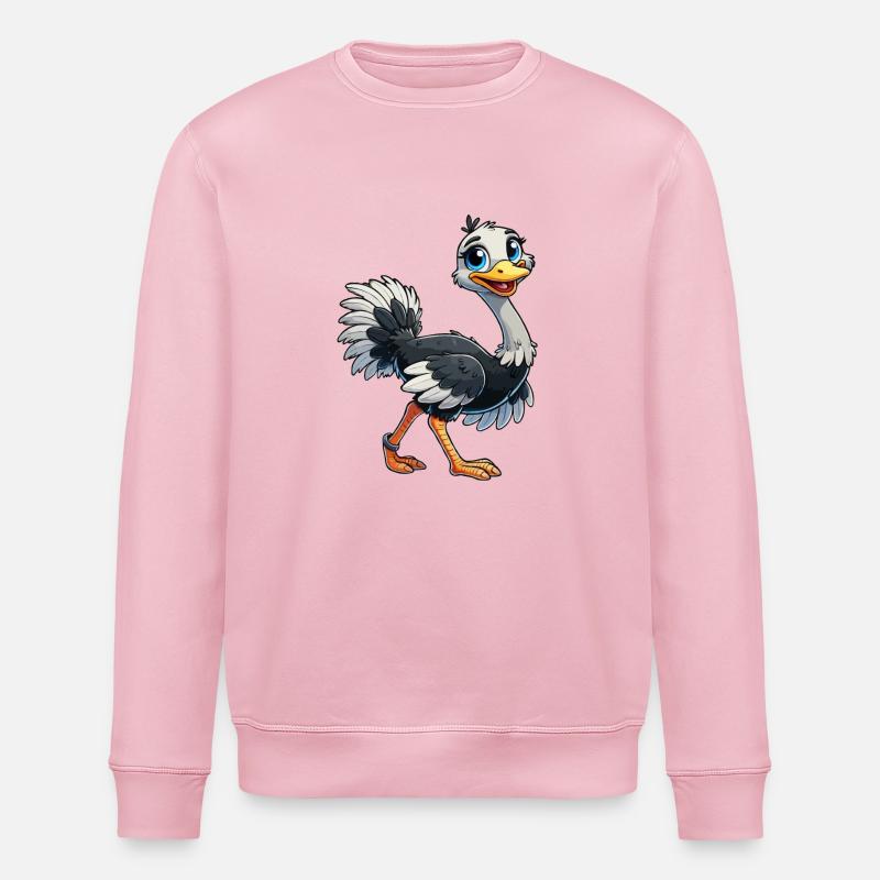 Strauß - Stanley/Stella Unisex Bio-Sweatshirt ROLLER - Hellrosa