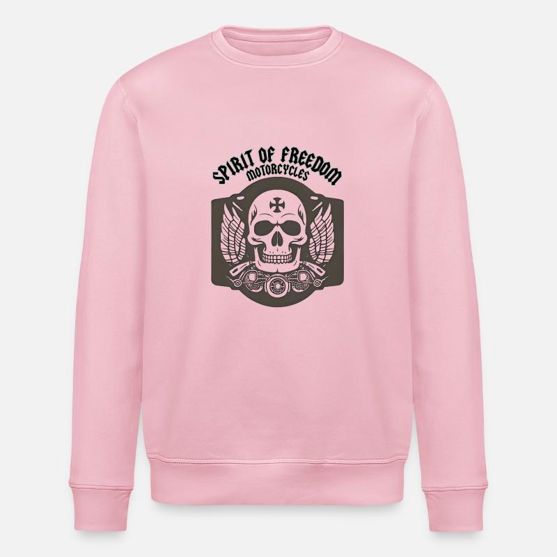 DE LIBERTÉ - Sweat bio ROLLER Stanley/Stella Unisexe - rose pâle