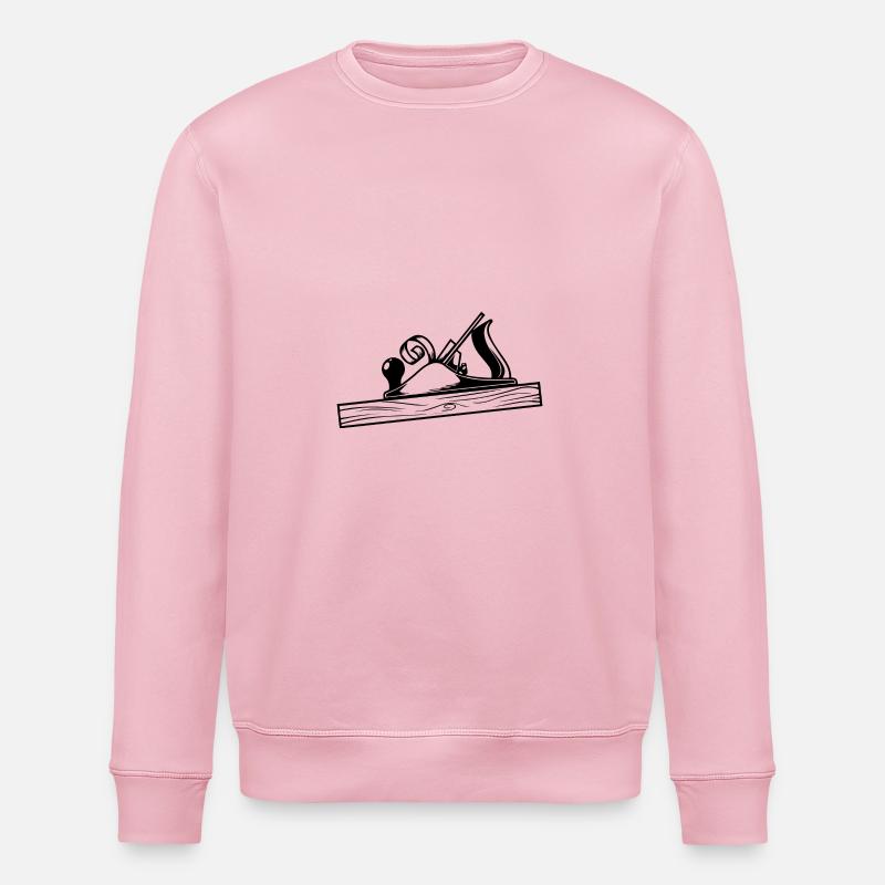 Schreiner Hobel Design - Stanley/Stella Unisex Bio-Sweatshirt ROLLER - Hellrosa