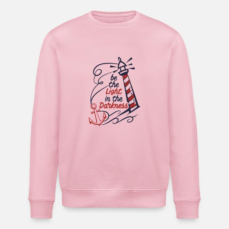 SEI DAS LICHT - Stanley/Stella Unisex Bio-Sweatshirt ROLLER - Hellrosa