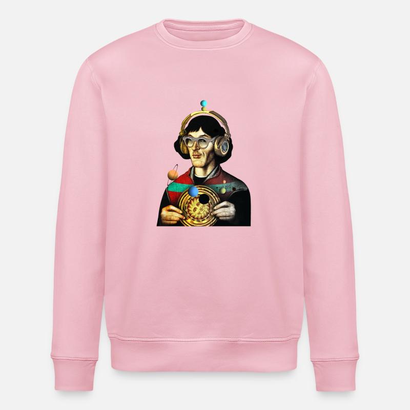 Nicolas Copernic 2 - Sweat bio ROLLER Stanley/Stella Unisexe - rose pâle