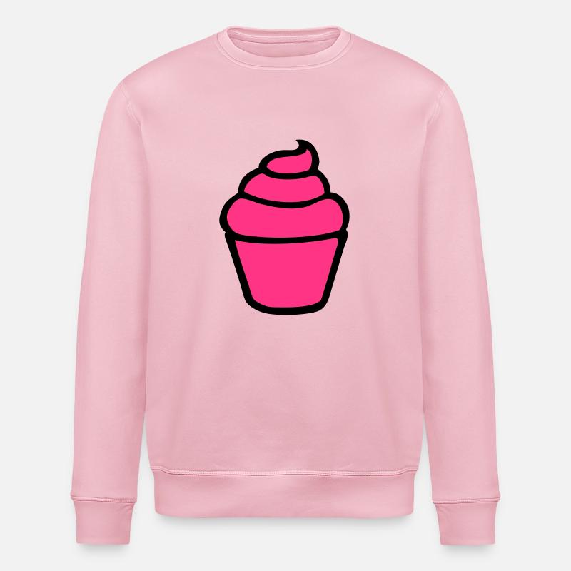 cupcake - Stanley/Stella Unisex Bio-Sweatshirt ROLLER - Hellrosa