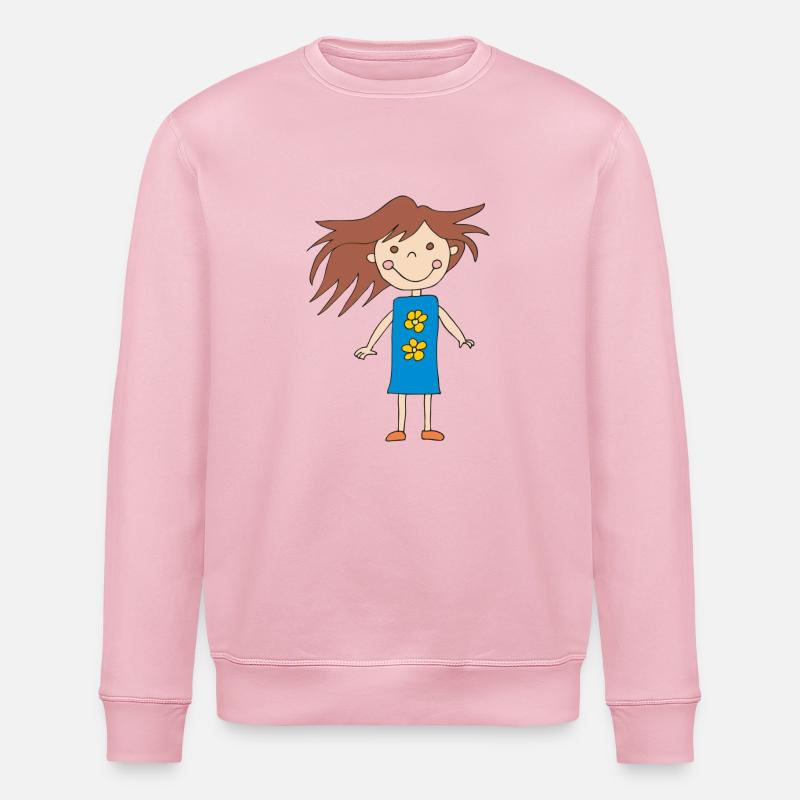 mädchen klein - Stanley/Stella Unisex Bio-Sweatshirt ROLLER - Hellrosa