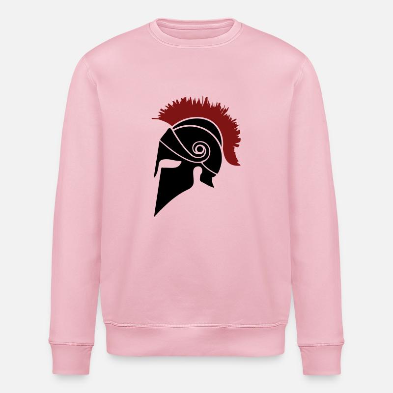 sparta warrior - Stanley/Stella Unisex Bio-Sweatshirt ROLLER - Hellrosa