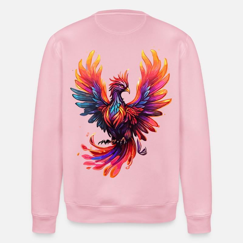 Feuervogel - Stanley/Stella Unisex Bio-Sweatshirt ROLLER - Hellrosa