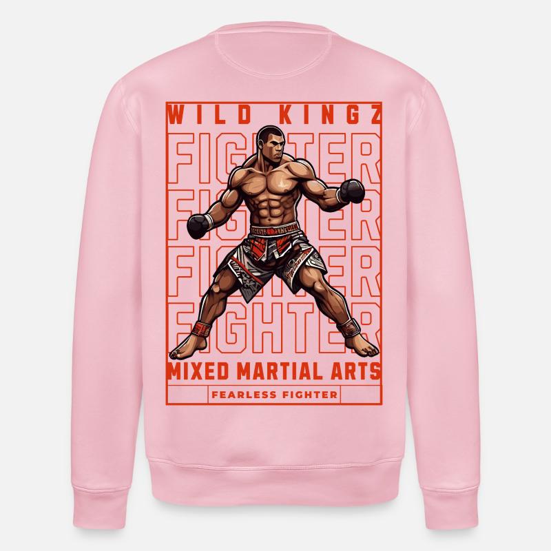MMA - Stanley/Stella Unisex Bio-Sweatshirt ROLLER - Hellrosa