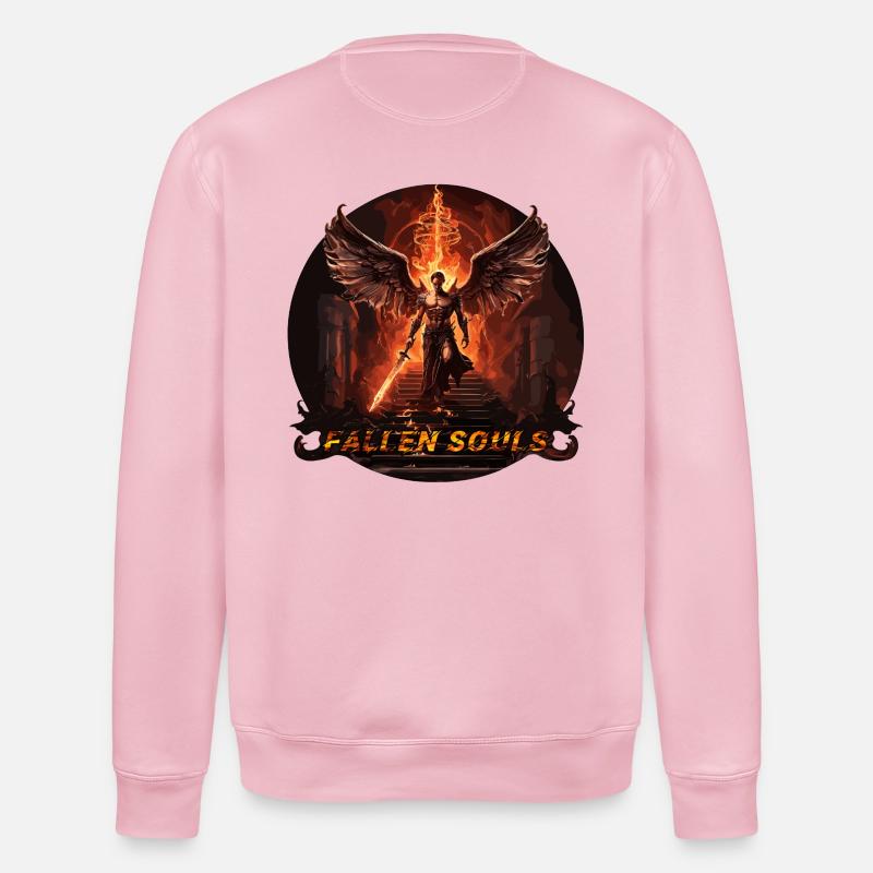Engel - Stanley/Stella Unisex Bio-Sweatshirt ROLLER - Hellrosa