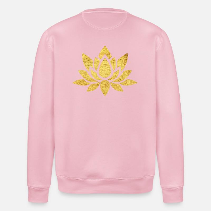 Lotusblume - Stanley/Stella Unisex Bio-Sweatshirt ROLLER - Hellrosa