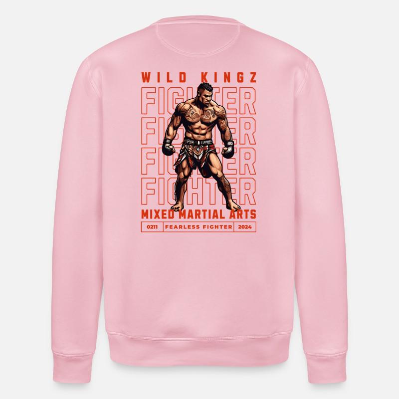 MMA - Stanley/Stella Unisex Bio-Sweatshirt ROLLER - Hellrosa