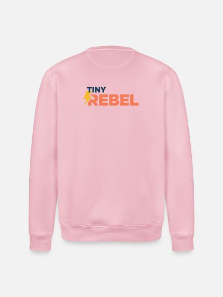 Winziger Rebell - Stanley/Stella Unisex Bio-Sweatshirt ROLLER - Hellrosa