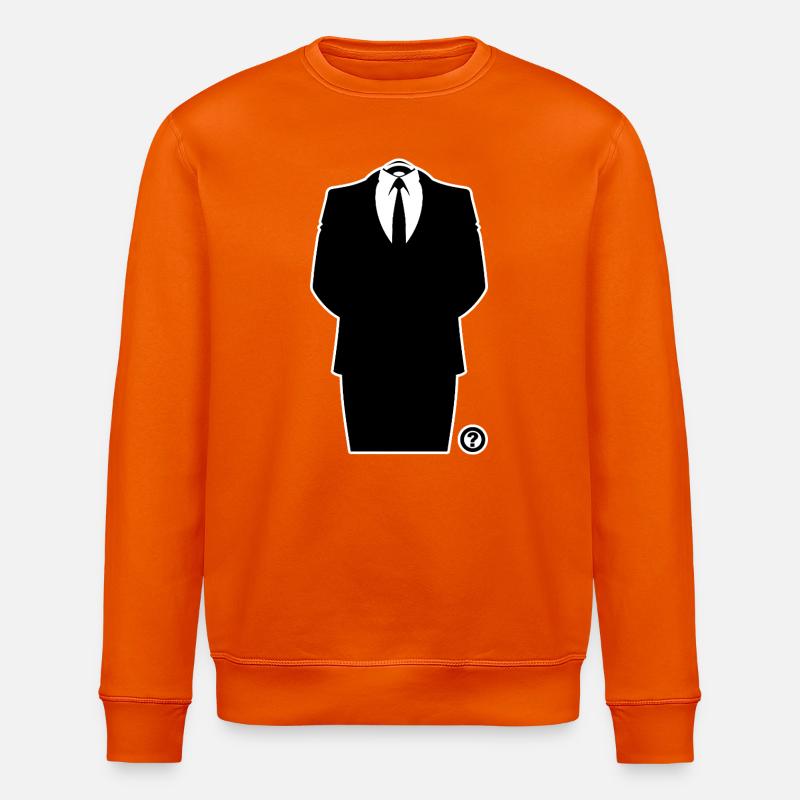 Anon Suit – Déclaration collective d’un hacker anonyme - Sweat bio ROLLER Stanley/Stella Unisexe - orange profond