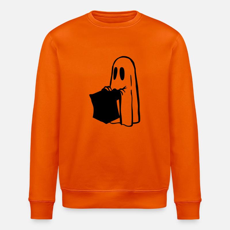 Halloween - Stanley/Stella Unisex Bio-Sweatshirt ROLLER - Tieforange