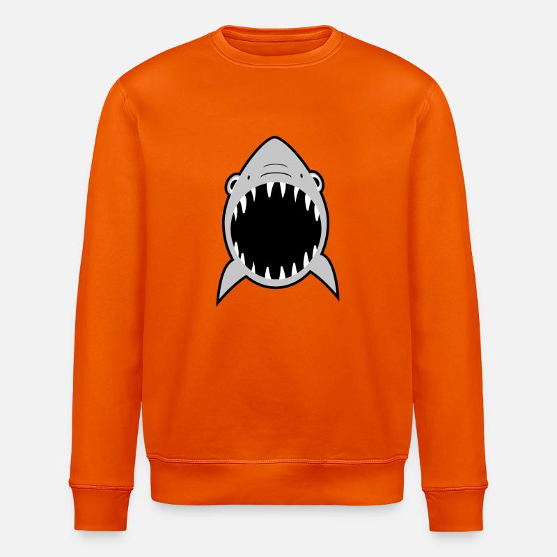 Requins - Sweat bio ROLLER Stanley/Stella Unisexe - orange profond