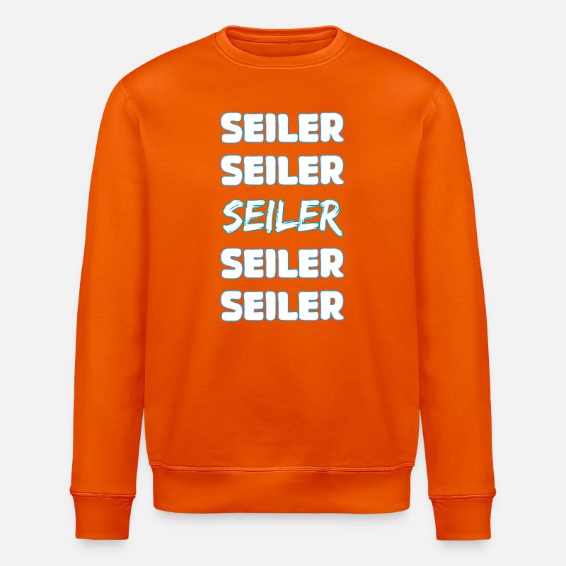 Job Seiler - Stanley/Stella Unisex Bio-Sweatshirt ROLLER - Tieforange