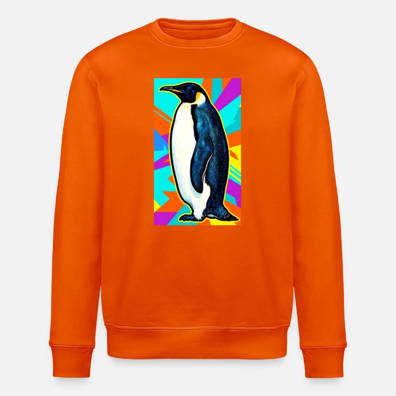 pingouin - Sweat bio ROLLER Stanley/Stella Unisexe - orange profond