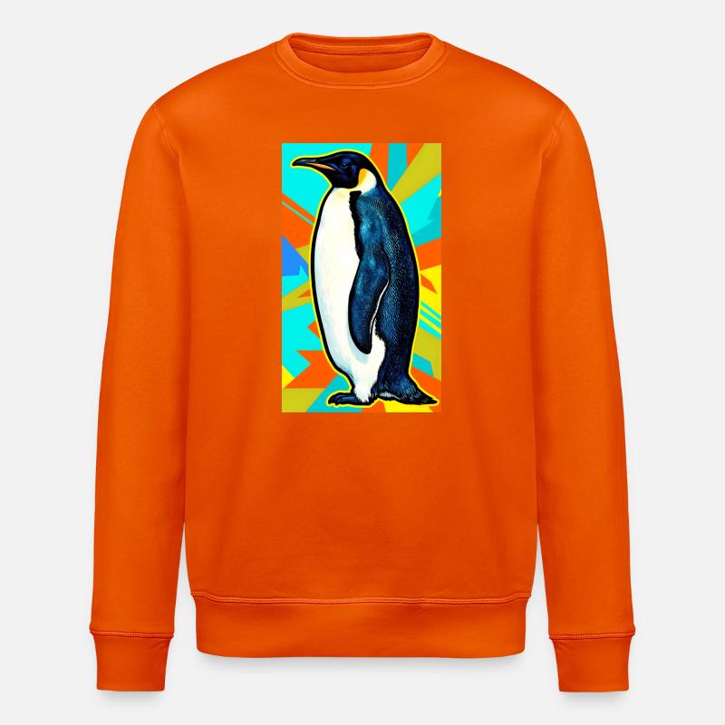 Pinguin - Stanley/Stella Unisex Bio-Sweatshirt ROLLER - Tieforange