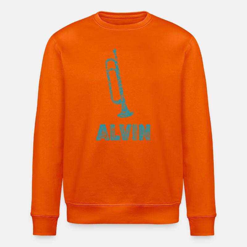 Alvin - Sweat bio ROLLER Stanley/Stella Unisexe - orange profond