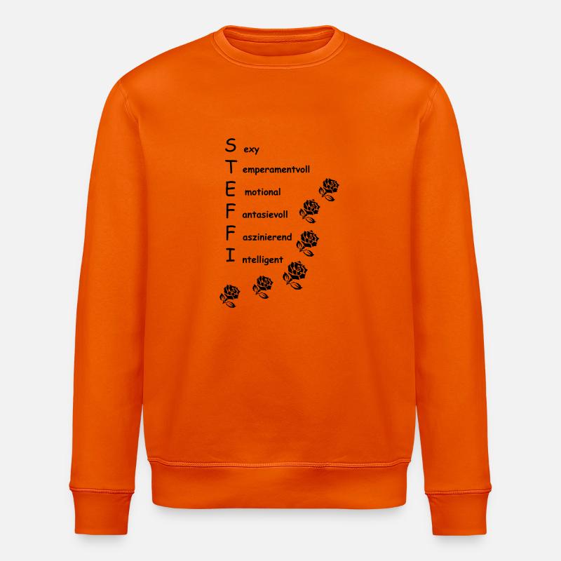 steffi2 - Sweat bio ROLLER Stanley/Stella Unisexe - orange profond