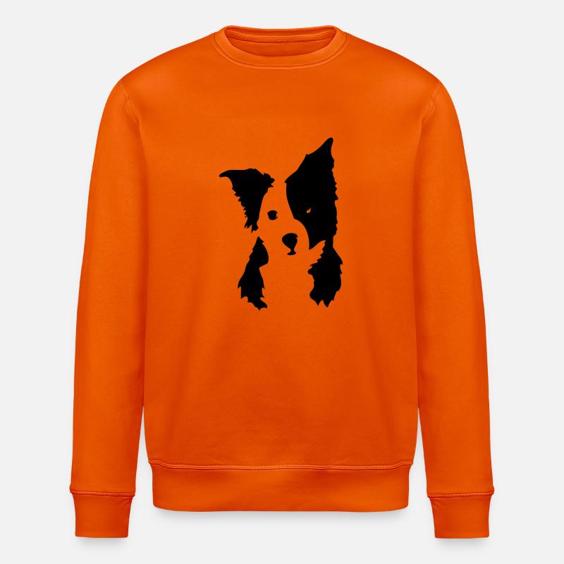 Cute dog - Stanley/Stella Unisex Bio-Sweatshirt ROLLER - Tieforange