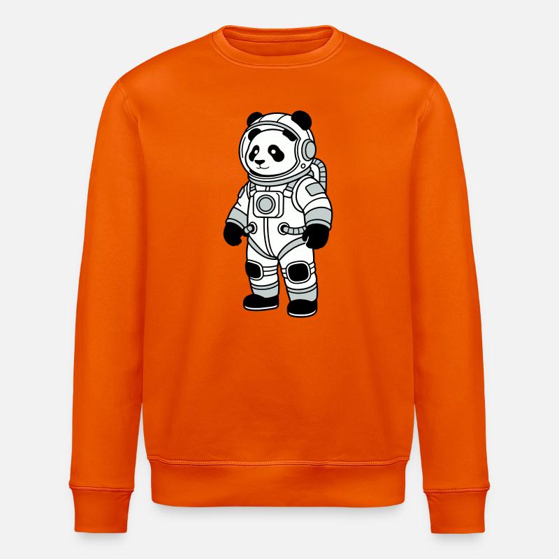 Combinaison spatiale panda bear - Sweat bio ROLLER Stanley/Stella Unisexe - orange profond