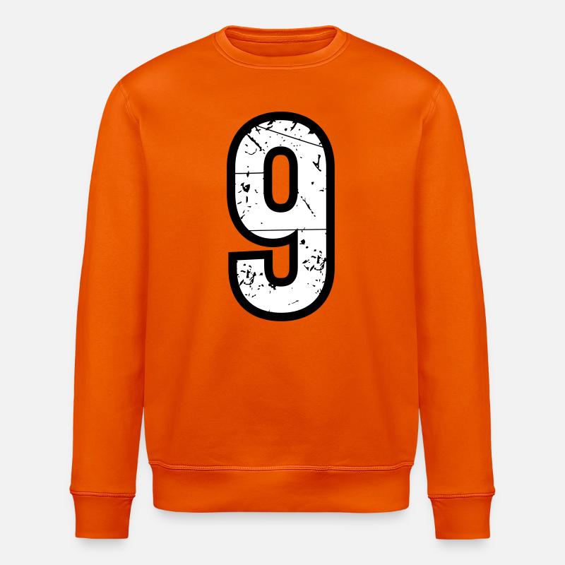 9 - Stanley/Stella ROLLER Unisex Organic Sweatshirt - bright orange