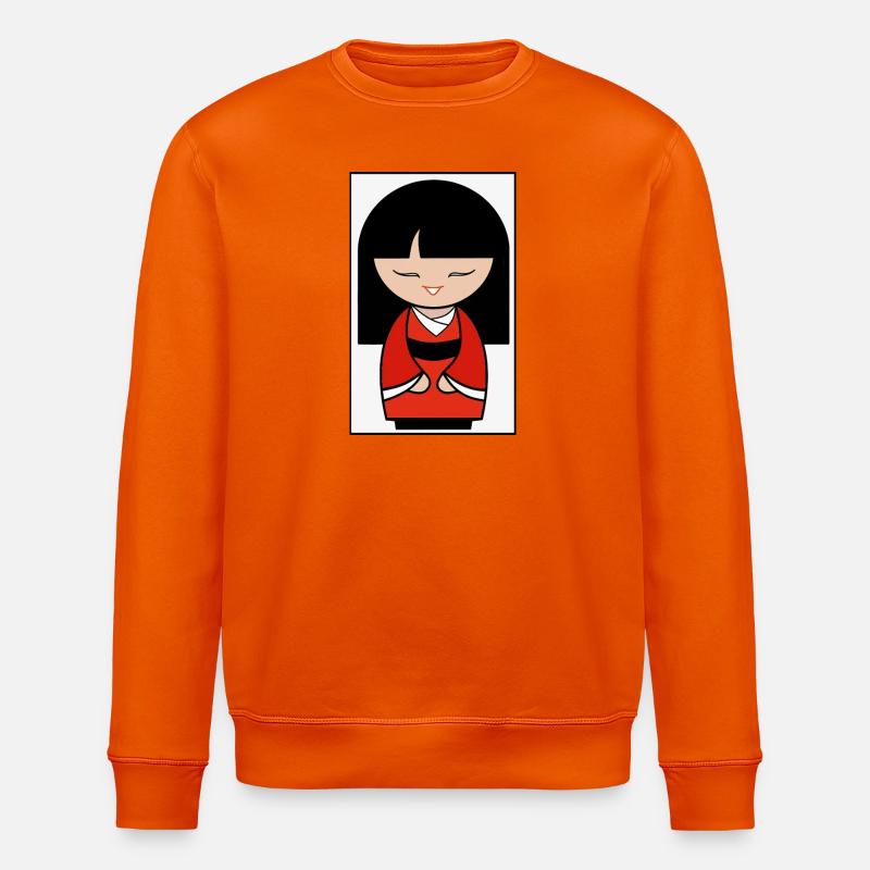 Ungenannt - Stanley/Stella Unisex Bio-Sweatshirt ROLLER - Tieforange