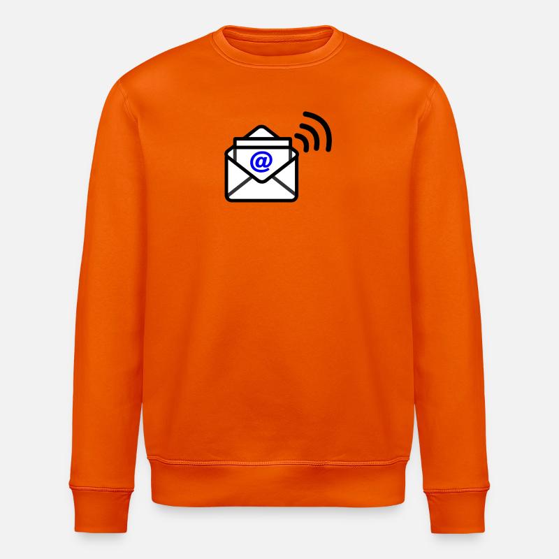 Logo E-Mail - Stanley/Stella Unisex Bio-Sweatshirt ROLLER - Tieforange