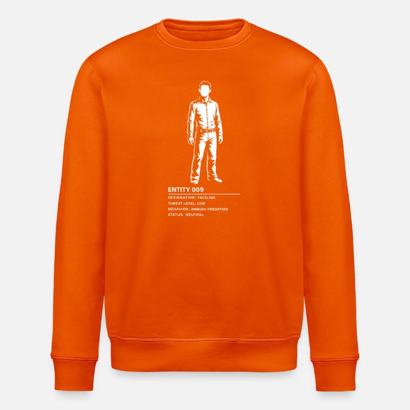 Backrooms Entity 9 white - Stanley/Stella Unisex Bio-Sweatshirt ROLLER - Tieforange