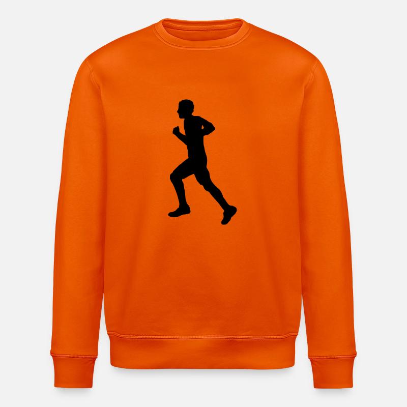 Jogger Mann - Stanley/Stella Unisex Bio-Sweatshirt ROLLER - Tieforange