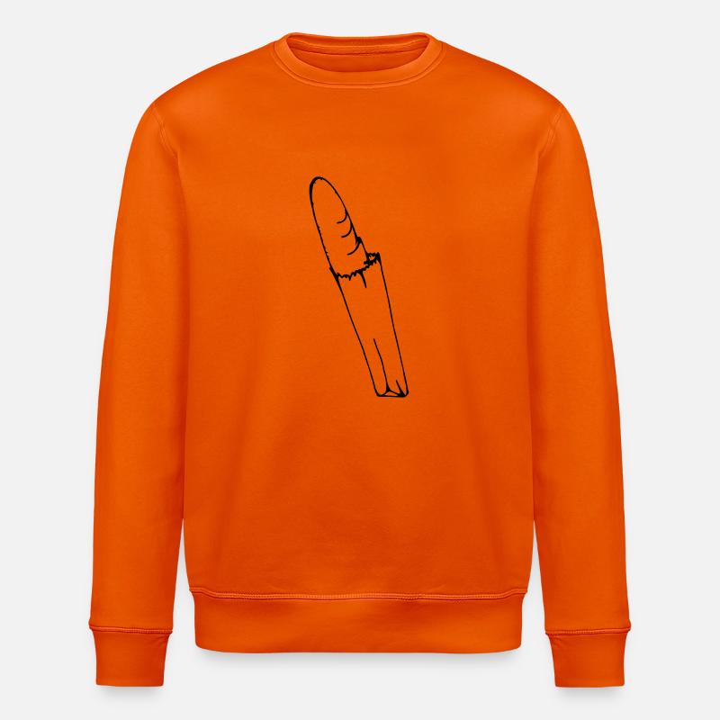 Baguette Design - Stanley/Stella Unisex Bio-Sweatshirt ROLLER - Tieforange