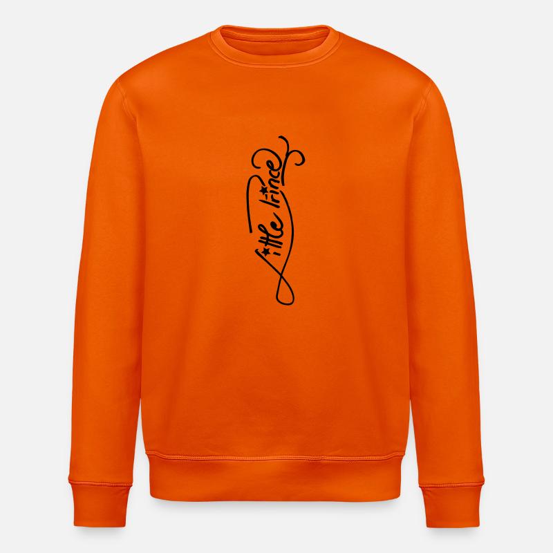 little princelogo - Stanley/Stella Unisex Bio-Sweatshirt ROLLER - Tieforange