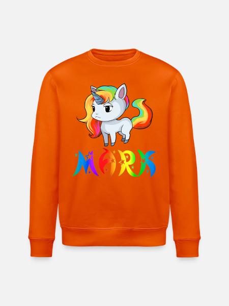 Einhorn Mark - Stanley/Stella Unisex Bio-Sweatshirt ROLLER - Tieforange