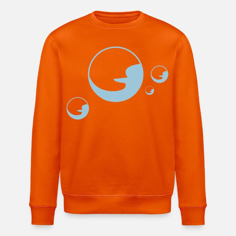 Mousse de bulles de savon Soapbubble - Sweat bio ROLLER Stanley/Stella Unisexe - orange profond