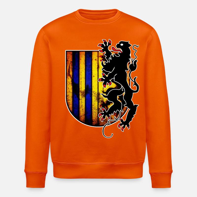 Chemnitz - Stanley/Stella Unisex Bio-Sweatshirt ROLLER - Tieforange