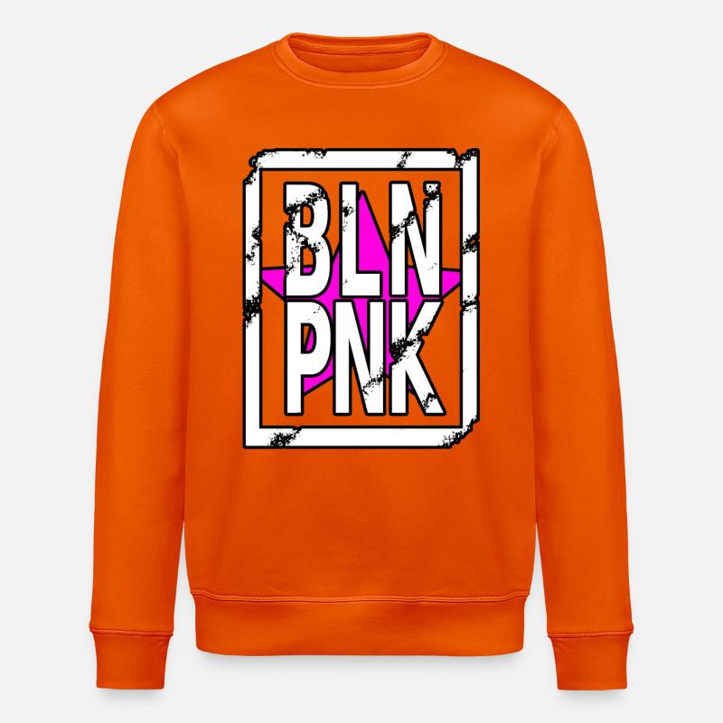 Expressive Bling Pink Design - Stanley/Stella Unisex Bio-Sweatshirt ROLLER - Tieforange