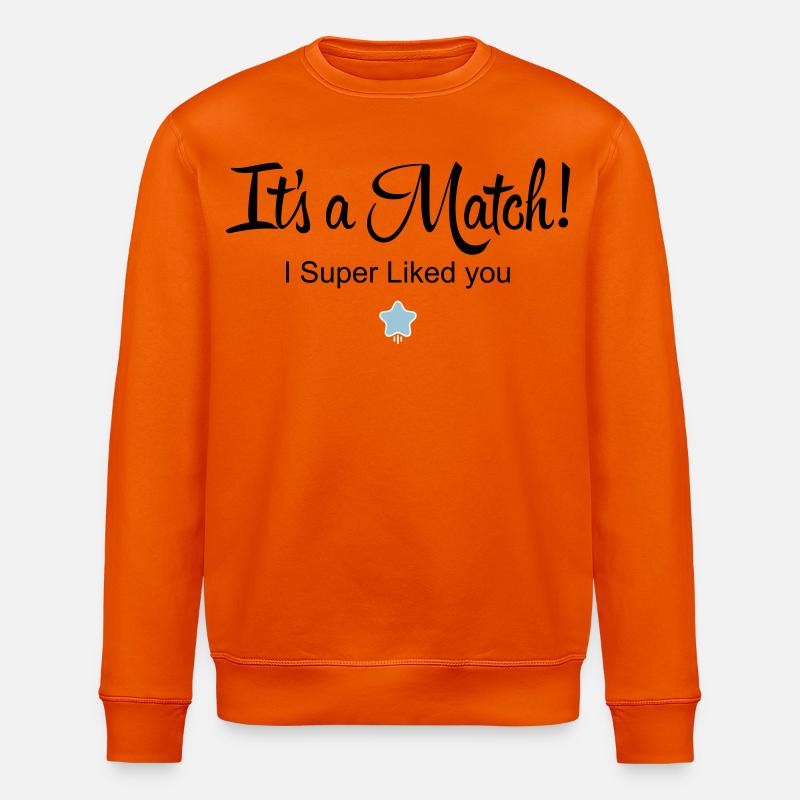 It's a Match! - Sweat bio ROLLER Stanley/Stella Unisexe - orange profond