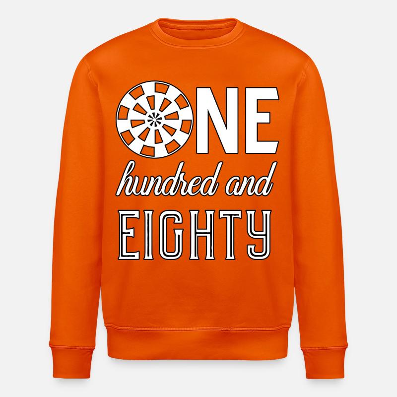 Fléchettes fléchettes - Sweat bio ROLLER Stanley/Stella Unisexe - orange profond