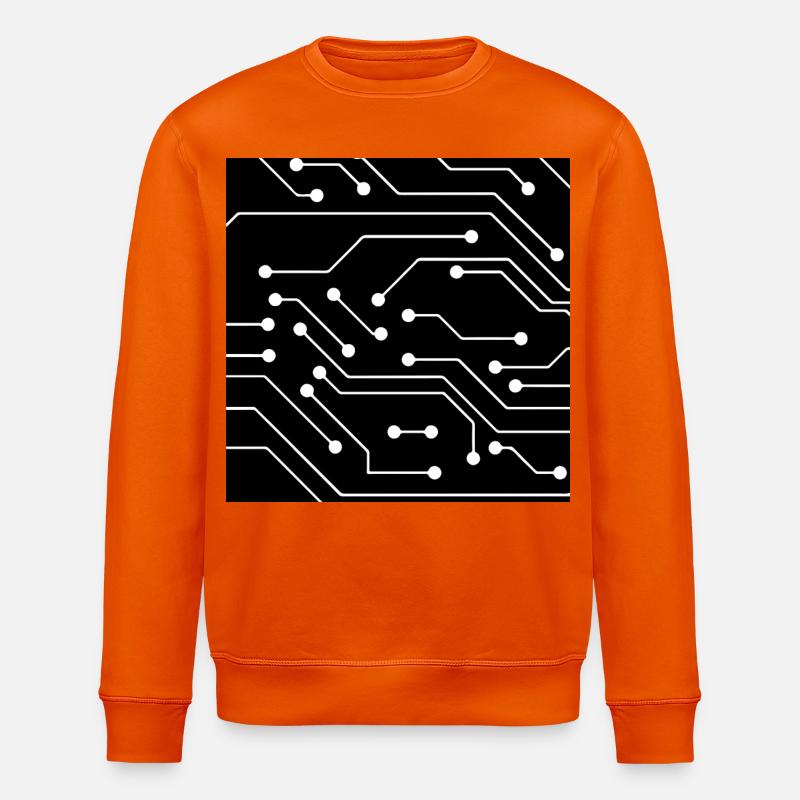 Modèle d'ordinateur - Sweat bio ROLLER Stanley/Stella Unisexe - orange profond