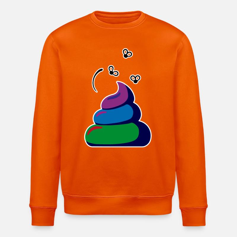 Turd - Stanley/Stella Unisex Bio-Sweatshirt ROLLER - Tieforange