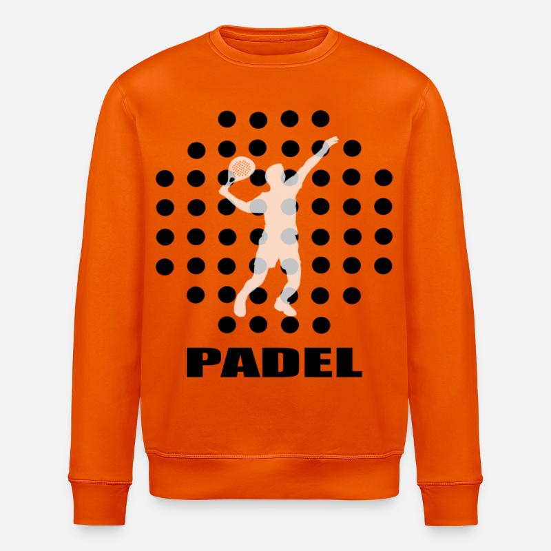 Padel - Sweat bio ROLLER Stanley/Stella Unisexe - orange profond