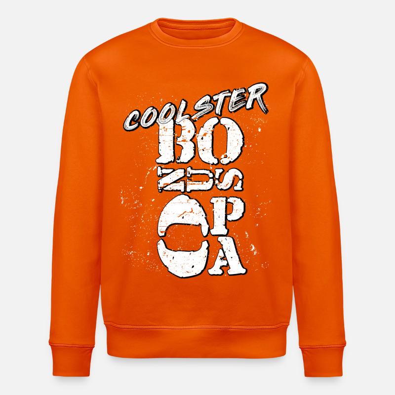 Opa Bonusopa - Stanley/Stella Unisex Bio-Sweatshirt ROLLER - Tieforange