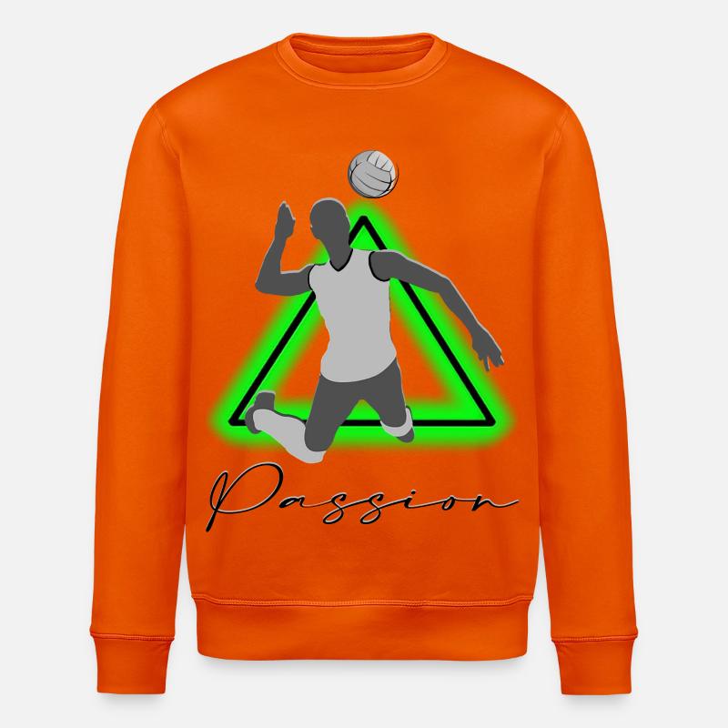 Volley - Stanley/Stella Unisex Bio-Sweatshirt ROLLER - Tieforange
