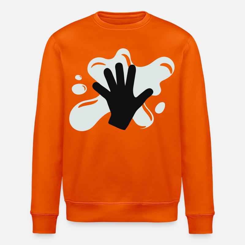 Klima Kleber Aktion - Stanley/Stella Unisex Bio-Sweatshirt ROLLER - Tieforange
