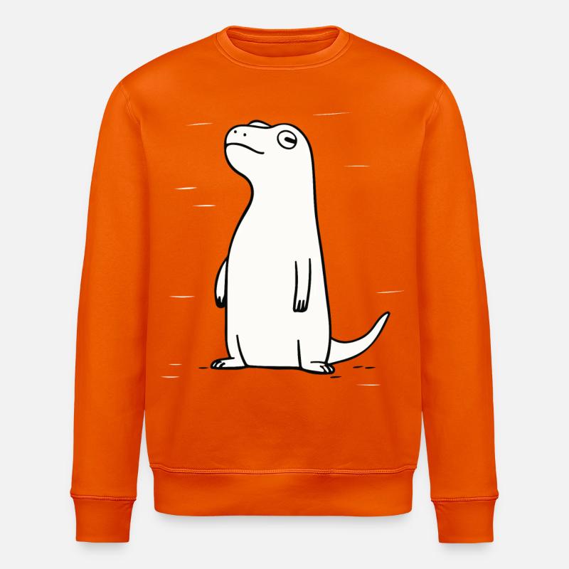 Dino excentrique - Sweat bio ROLLER Stanley/Stella Unisexe - orange profond