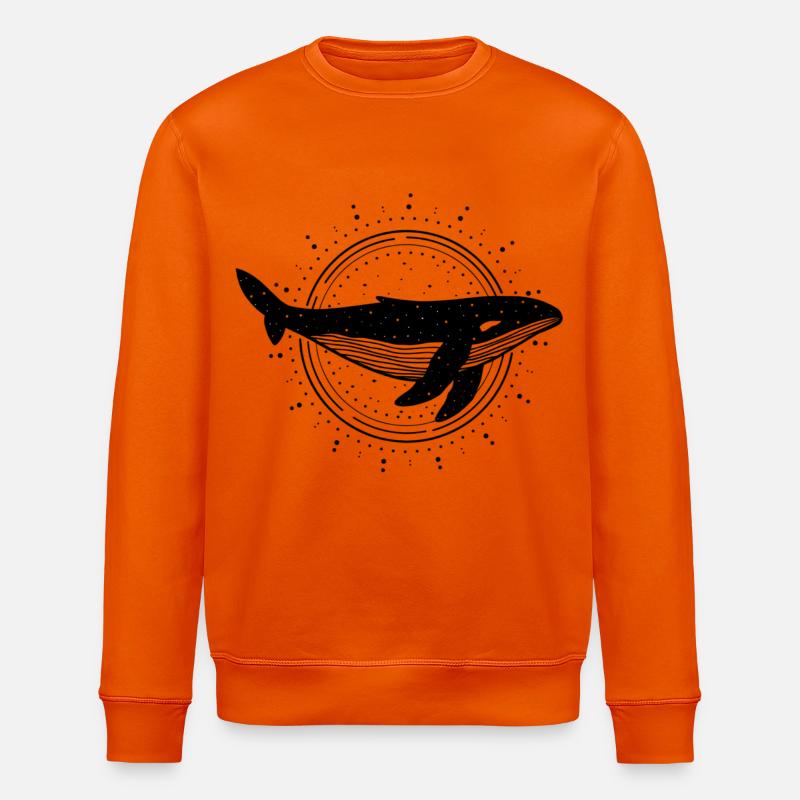 Wild Ocean - Sweat bio ROLLER Stanley/Stella Unisexe - orange profond