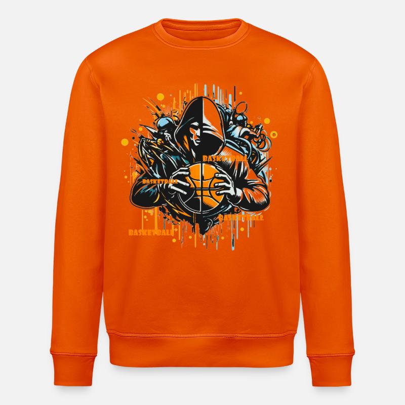 Basketball - Stanley/Stella Unisex Bio-Sweatshirt ROLLER - Tieforange